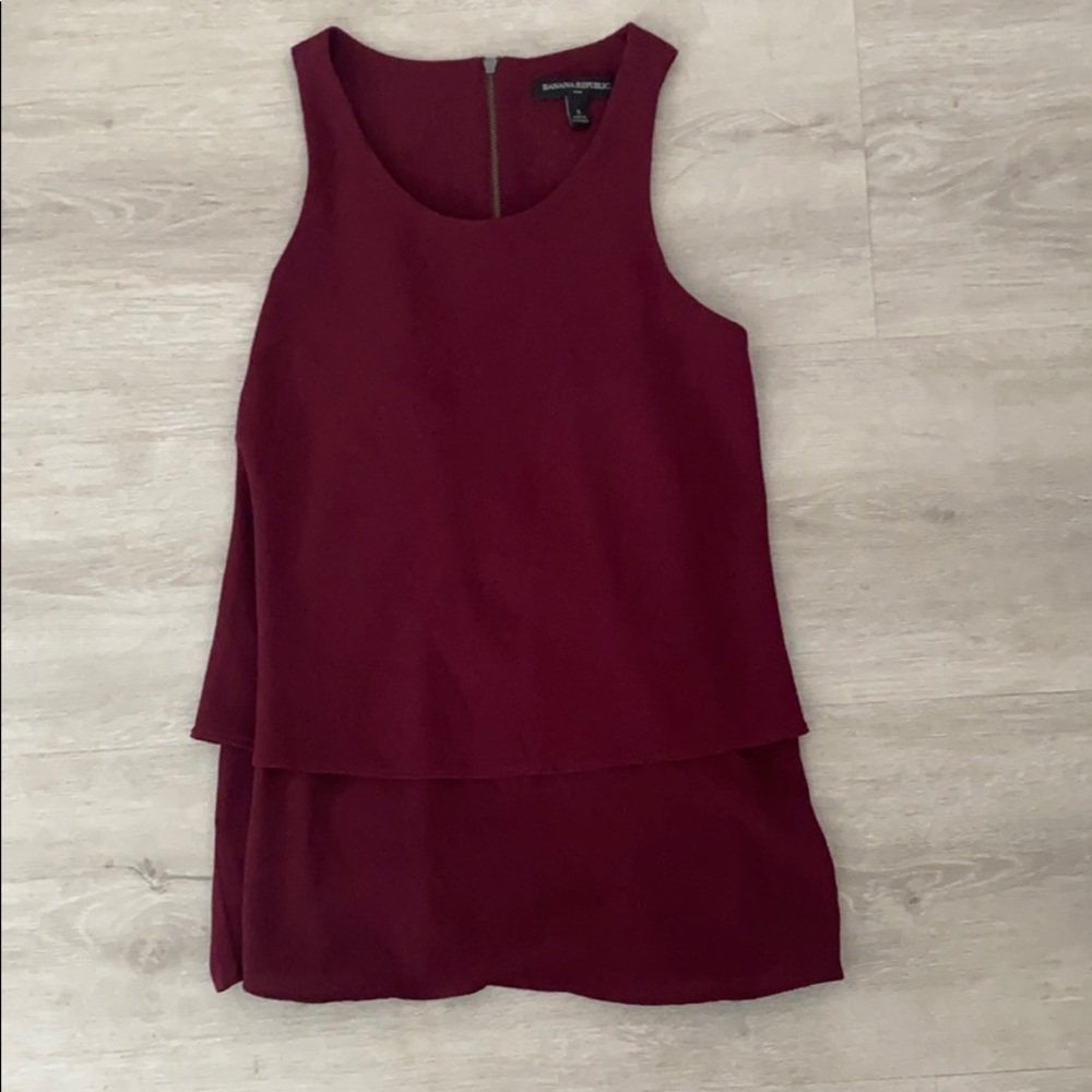 Tiered Banana Republic Tank